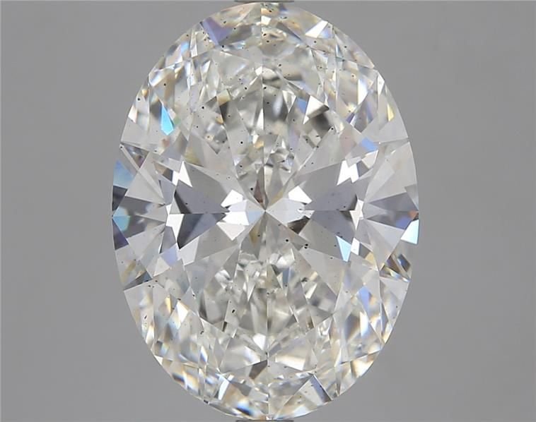 7.10ct G SI1 Rare Carat Ideal Cut Oval Lab Grown Diamond