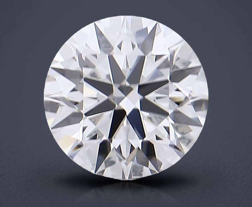 0.77 Carat Round Lab Diamond