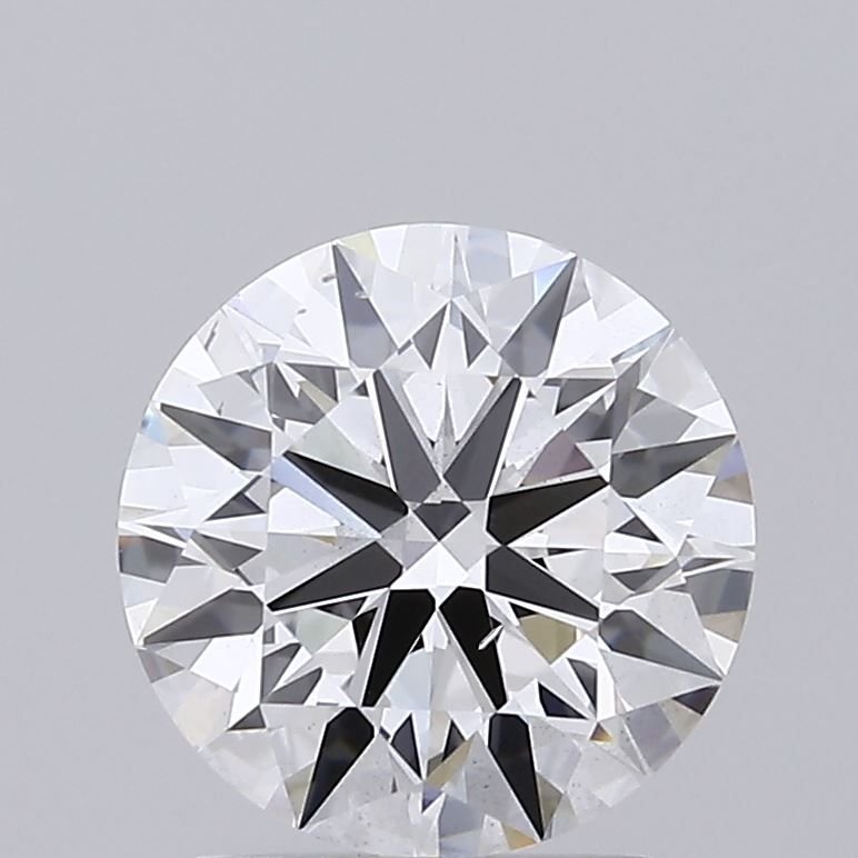 2.01ct D SI1 Rare Carat Ideal Cut Round Lab Grown Diamond