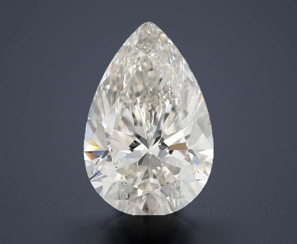 10.05 Carat Pear Lab Diamond