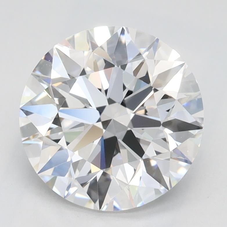 1.70ct D VVS2 Rare Carat Ideal Cut Round Lab Grown Diamond