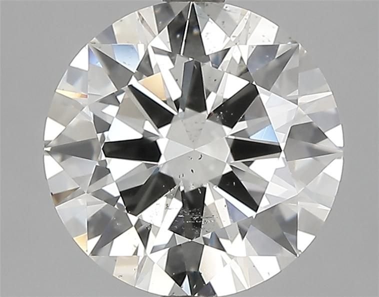 3.05ct J SI1 Excellent Cut Round Diamond