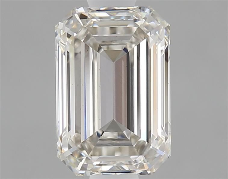 1.01ct I VS2 Rare Carat Ideal Cut Emerald Lab Grown Diamond