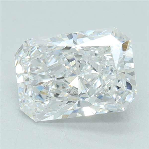 1.55ct D VS2 Rare Carat Ideal Cut Radiant Lab Grown Diamond