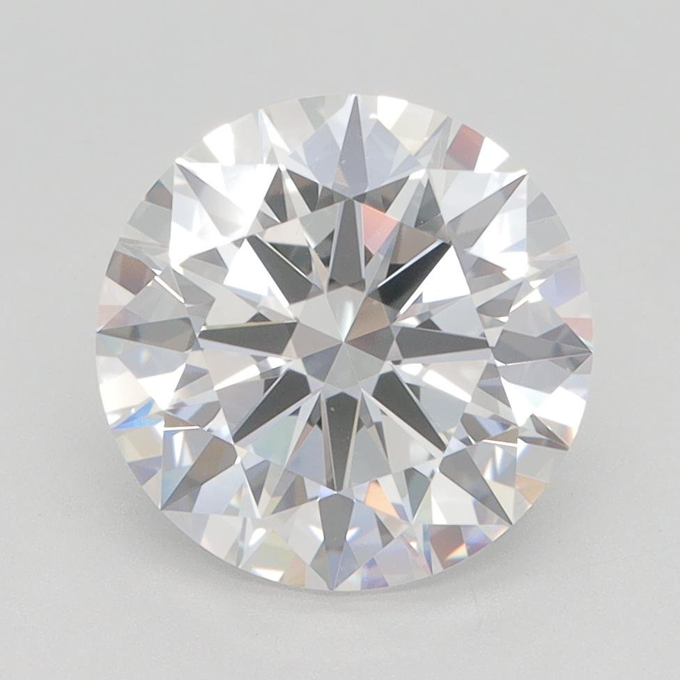 3.07ct F VS1 Rare Carat Ideal Cut Round Lab Grown Diamond