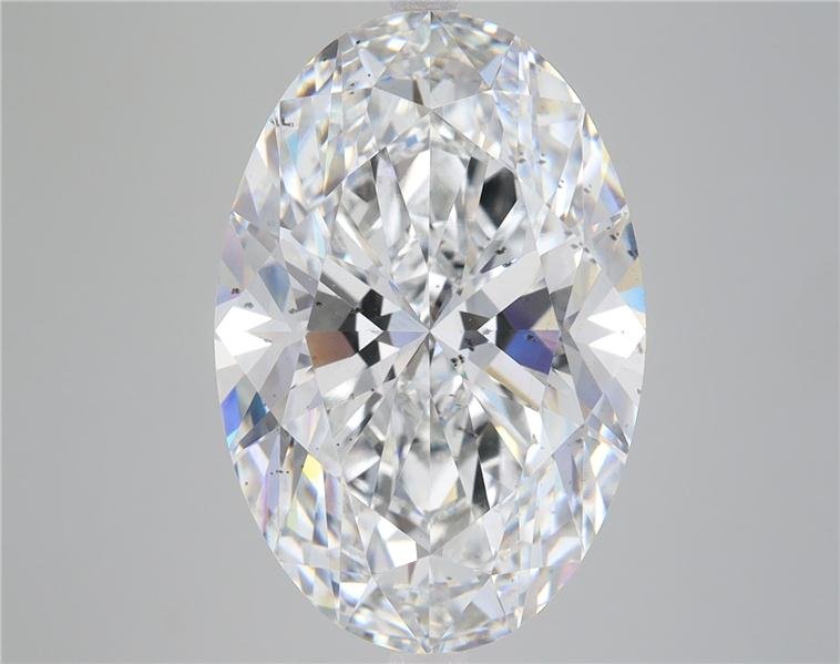 8.40ct F SI1 Rare Carat Ideal Cut Oval Lab Grown Diamond