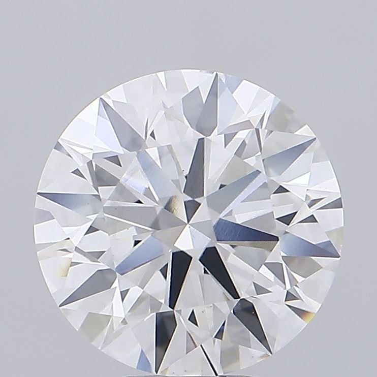 6.77 Carat Round Lab Diamond