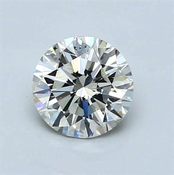 1.00ct K SI1 Rare Carat Ideal Cut Round Diamond