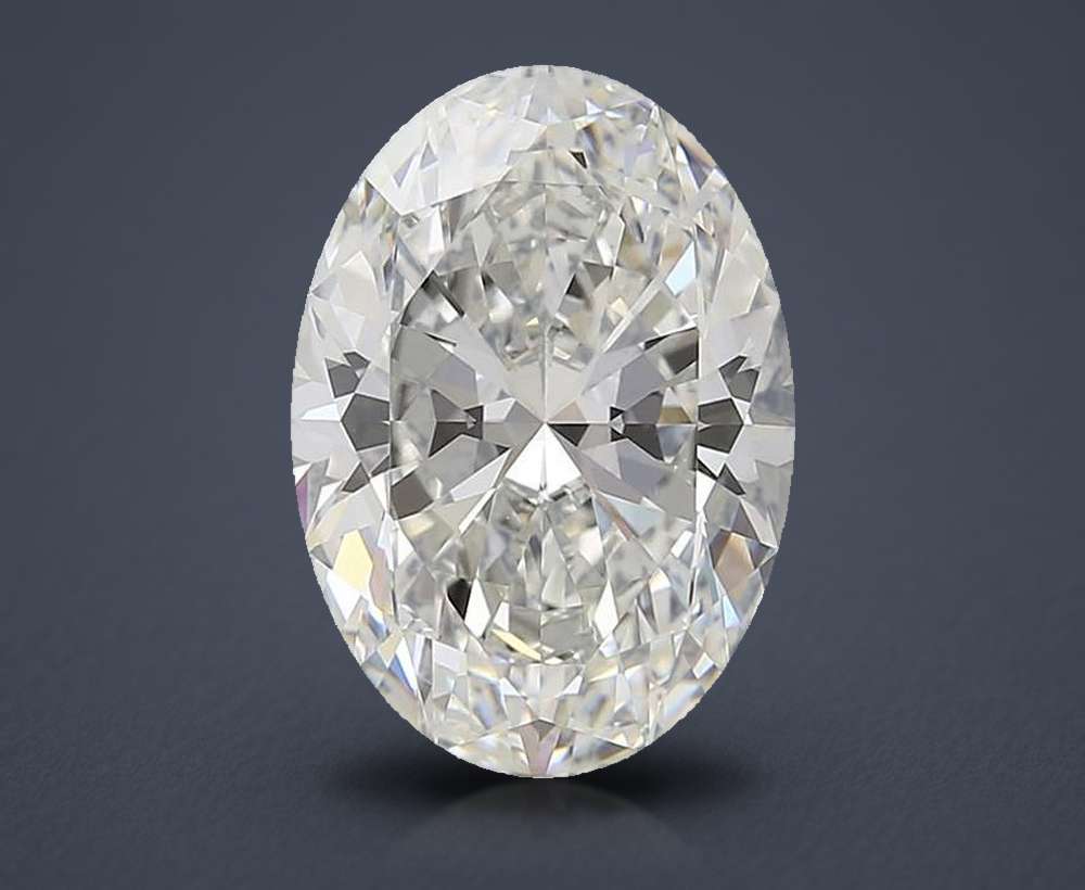 5.53 Carat Oval Lab Diamond