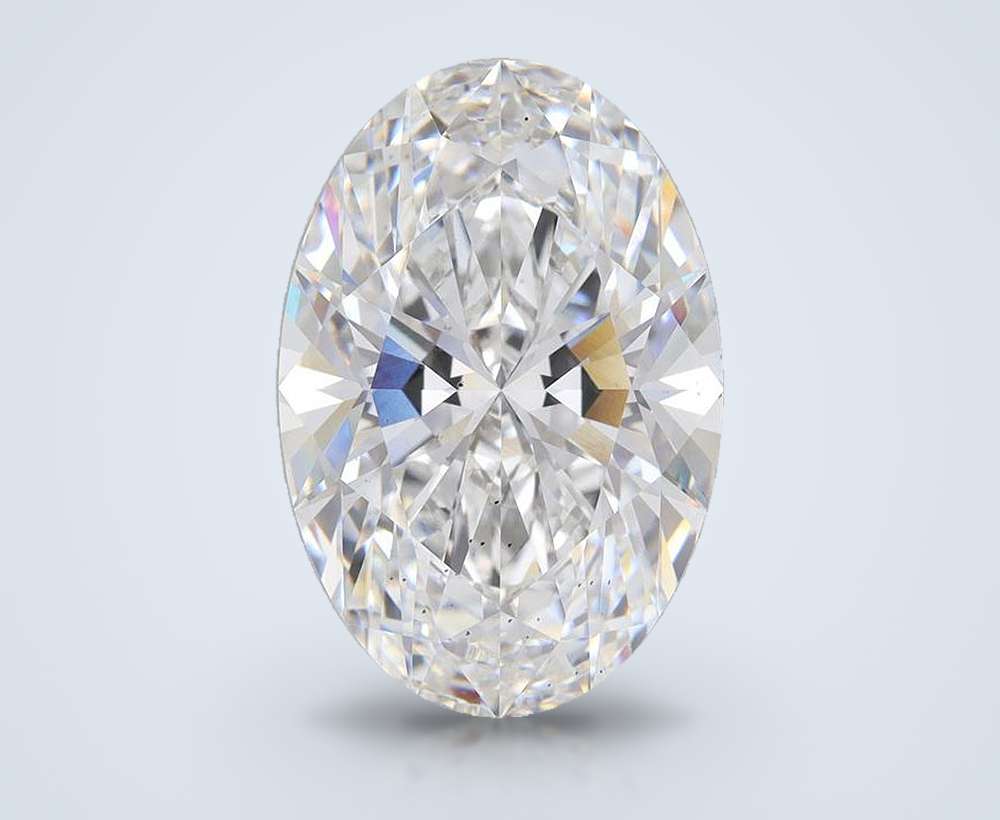 10.09 Carat Oval Lab Diamond