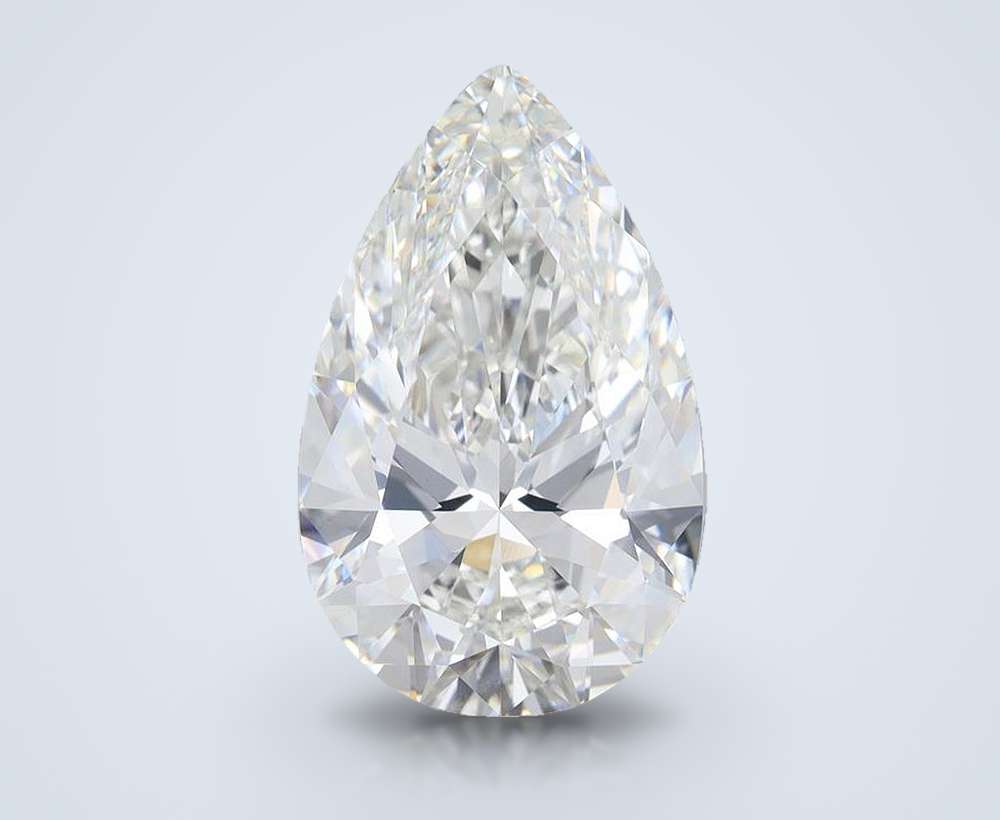 8.58 Carat Pear Lab Diamond