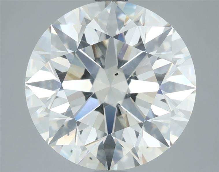 5.02ct J SI2 Excellent Cut Round Diamond