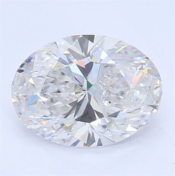 0.49ct E VS2 Rare Carat Ideal Cut Oval Lab Grown Diamond