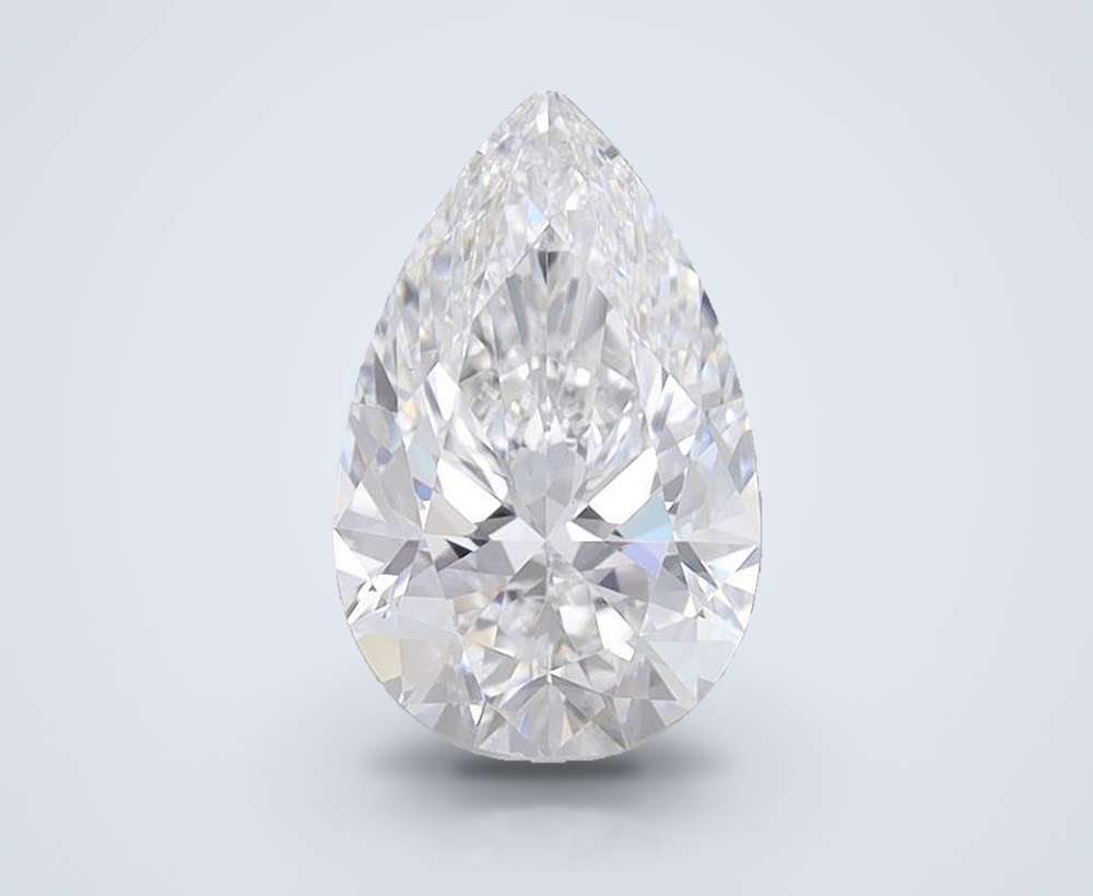 1.50 Carat Pear Lab Diamond