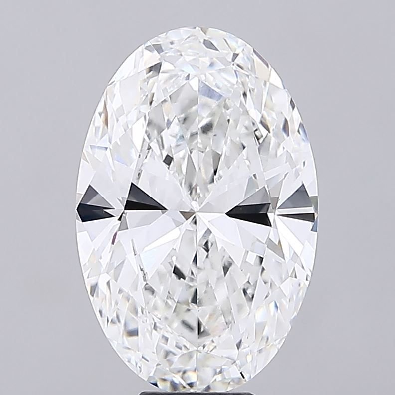 10.06ct F VVS2 Rare Carat Ideal Cut Oval Lab Grown Diamond