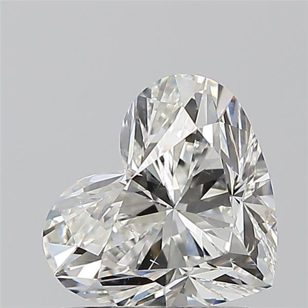 0.90ct I SI1 Rare Carat Ideal Cut Heart Diamond