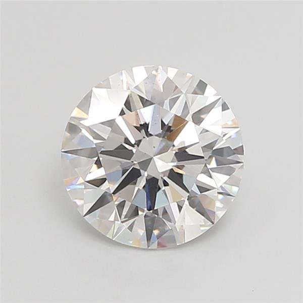 2.08ct F VS2 Rare Carat Ideal Cut Round Lab Grown Diamond