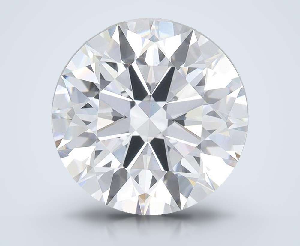 4.34 Carat Round Lab Diamond