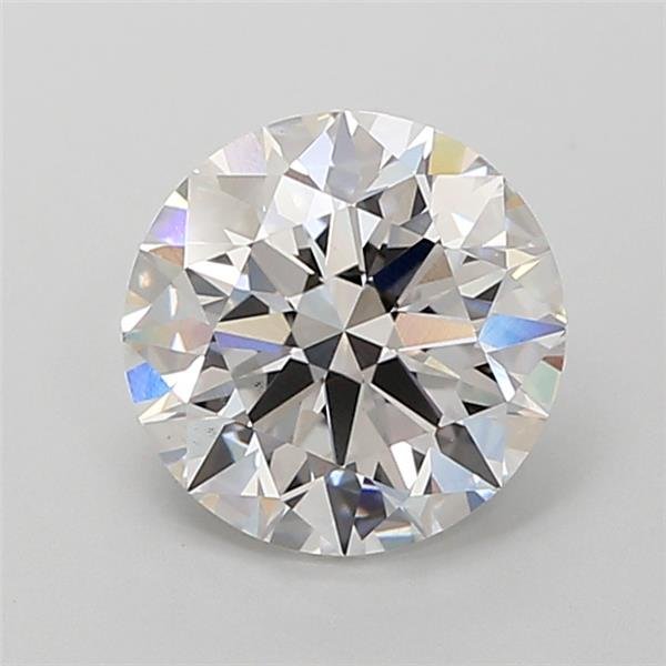 2.41ct E VS2 Rare Carat Ideal Cut Round Lab Grown Diamond