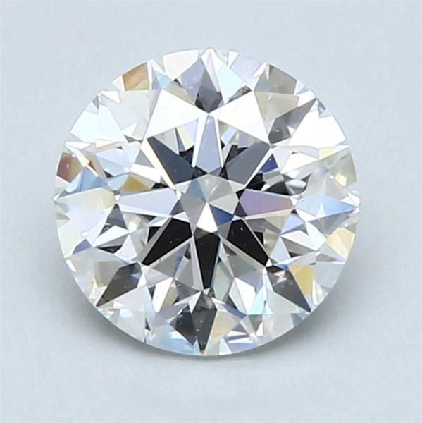 1.70ct F SI1 Rare Carat Ideal Cut Round Diamond