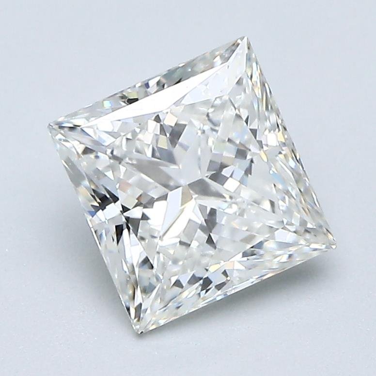 1.24ct G VVS2 Rare Carat Ideal Cut Princess Diamond