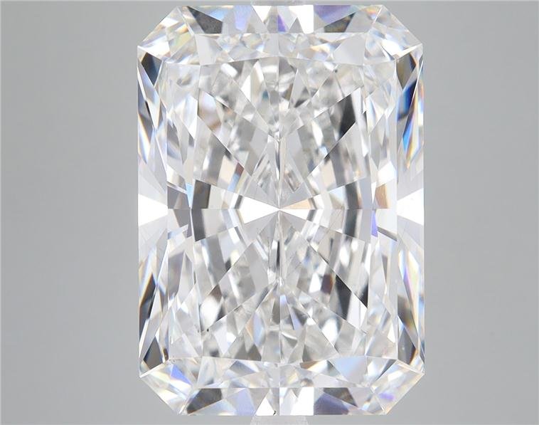 11.19ct F VS2 Rare Carat Ideal Cut Radiant Lab Grown Diamond