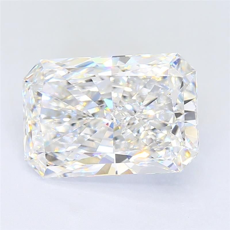 7.54ct E VVS2 Rare Carat Ideal Cut Radiant Lab Grown Diamond