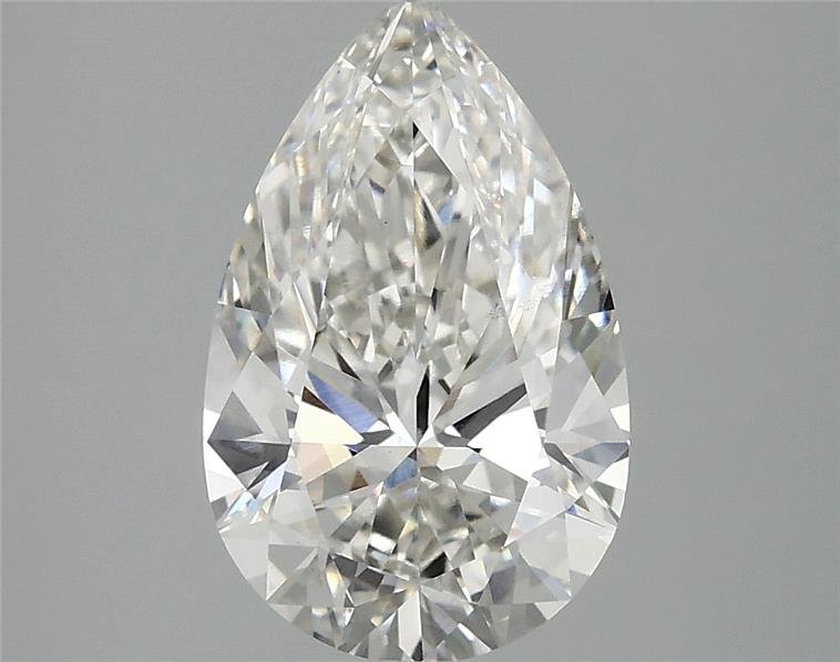 2.52 Carat Pear Lab Diamond