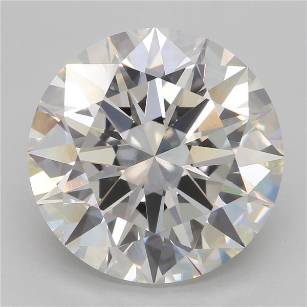 6.08ct H VS1 Excellent Cut Round Lab Grown Diamond