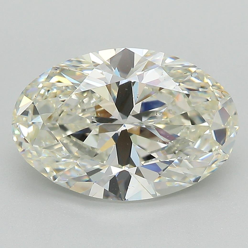 4.02ct J VS1 Rare Carat Ideal Cut Oval Diamond