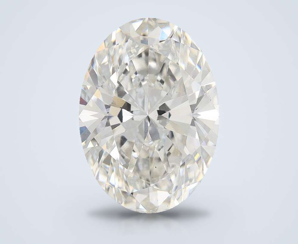 6.20 Carat Oval Lab Diamond