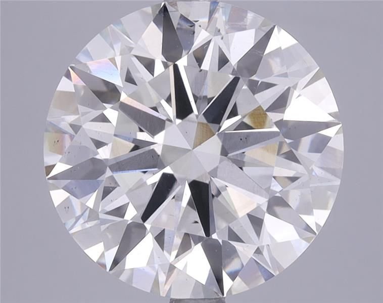 5.77ct G SI1 Rare Carat Ideal Cut Round Lab Grown Diamond