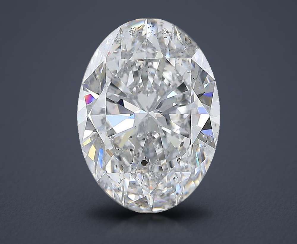 3.01 Carat Oval Natural Diamond