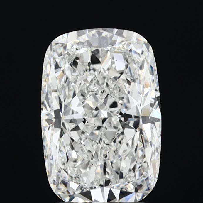 2.57ct D VS1 Rare Carat Ideal Cut Cushion Lab Grown Diamond