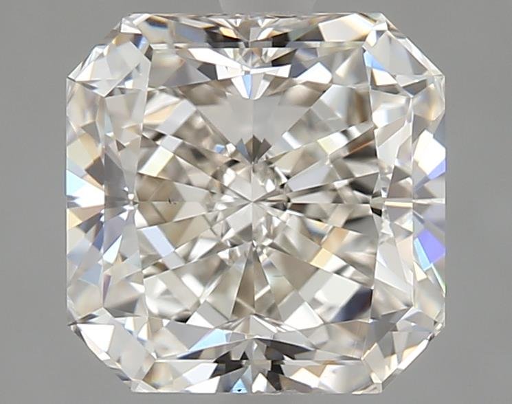 2.01ct J VS2 Rare Carat Ideal Cut Radiant Diamond