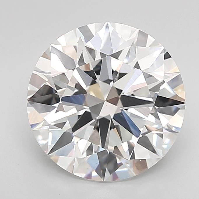 3.51ct E VS1 Rare Carat Ideal Cut Round Lab Grown Diamond