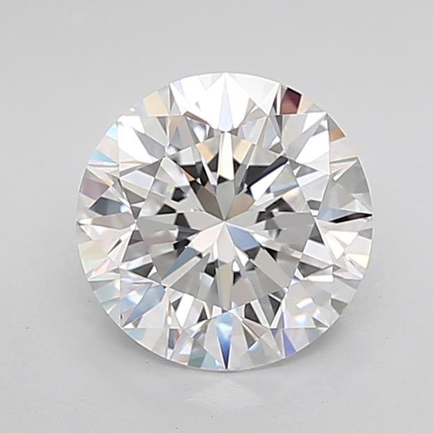 3.09ct D VVS2 Excellent Cut Round Lab Grown Diamond