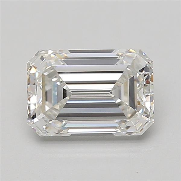 1.82ct F VS1 Excellent Cut Emerald Lab Grown Diamond