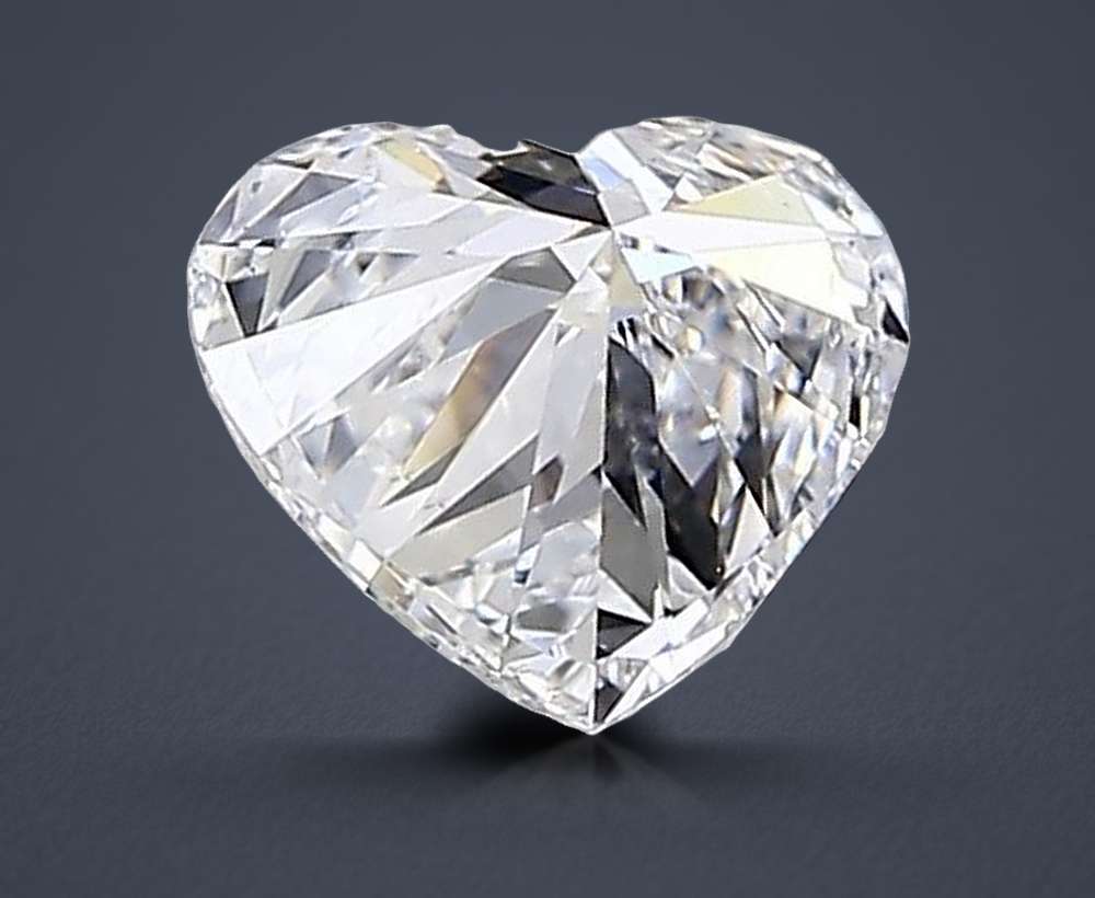 0.81 Carat Heart Natural Diamond