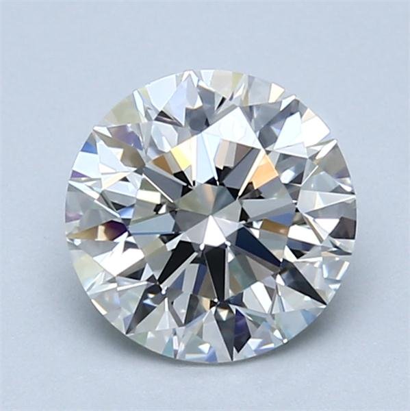 1.51ct H VVS2 Rare Carat Ideal Cut Round Diamond