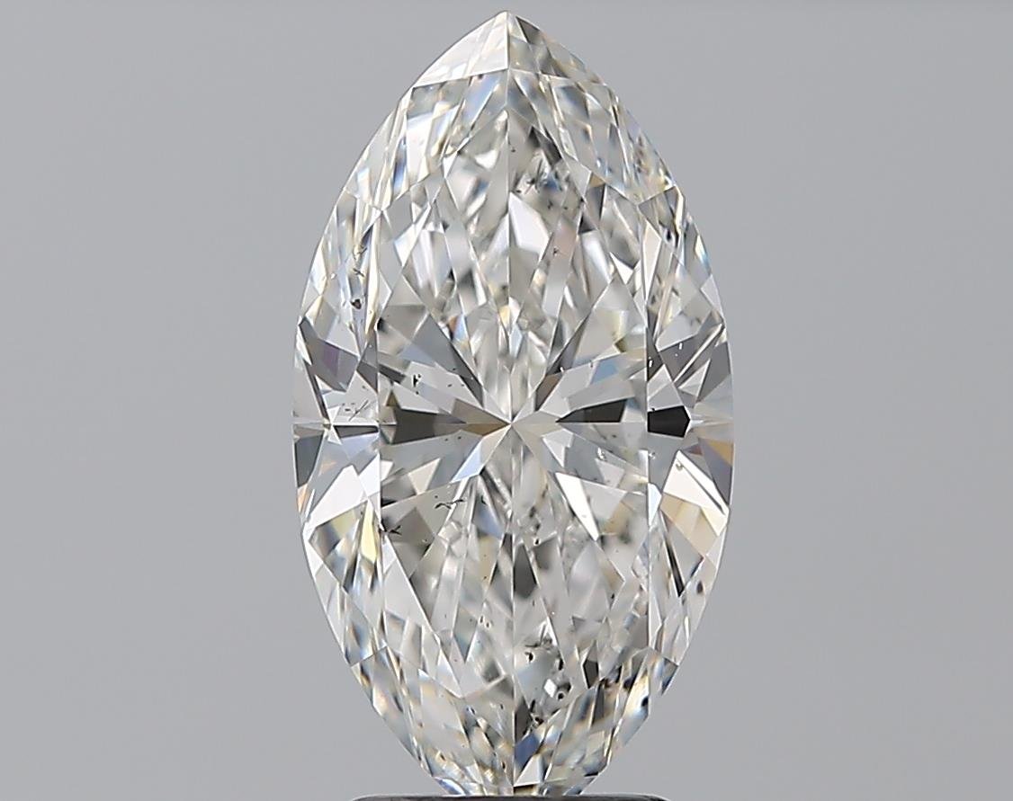 3.01ct F SI1 Rare Carat Ideal Cut Marquise Diamond