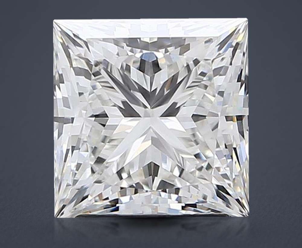 2.70 Carat Princess Lab Diamond