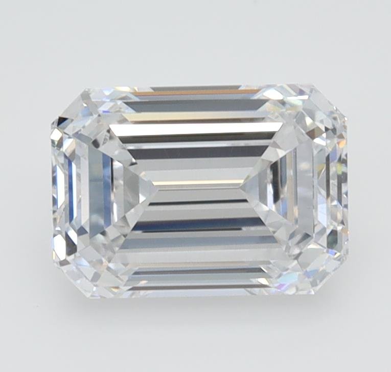 1.04ct D VS2 Rare Carat Ideal Cut Emerald Lab Grown Diamond