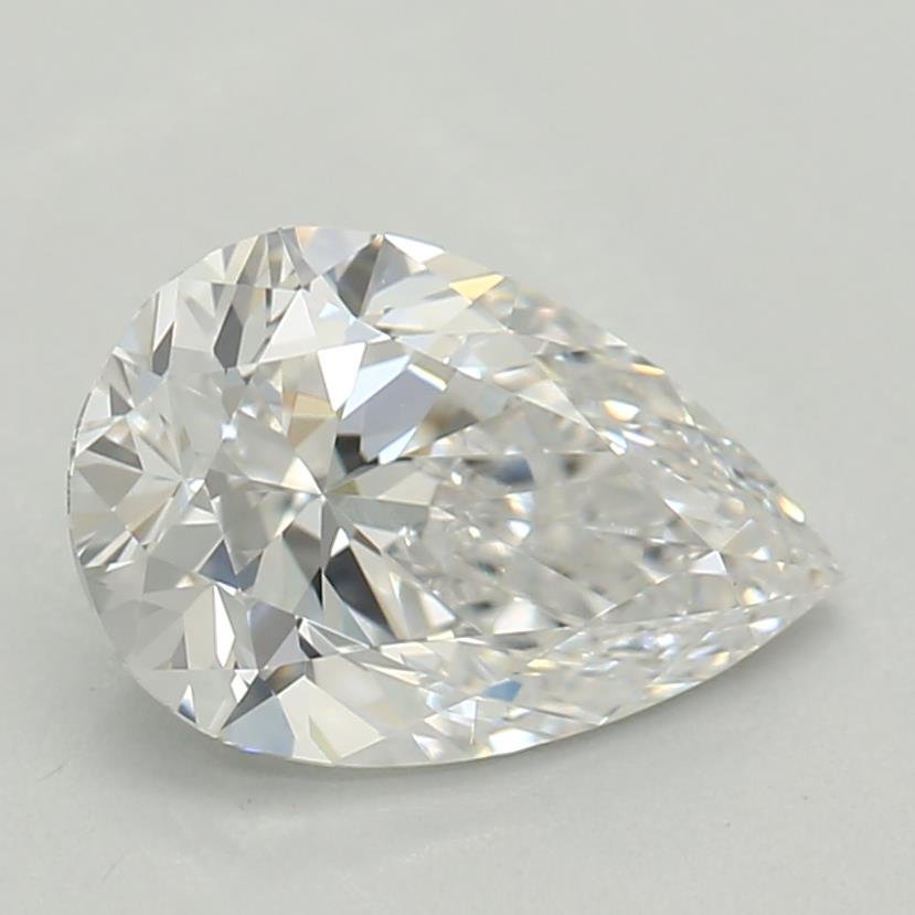 0.78ct D VS1 Rare Carat Ideal Cut Pear Lab Grown Diamond