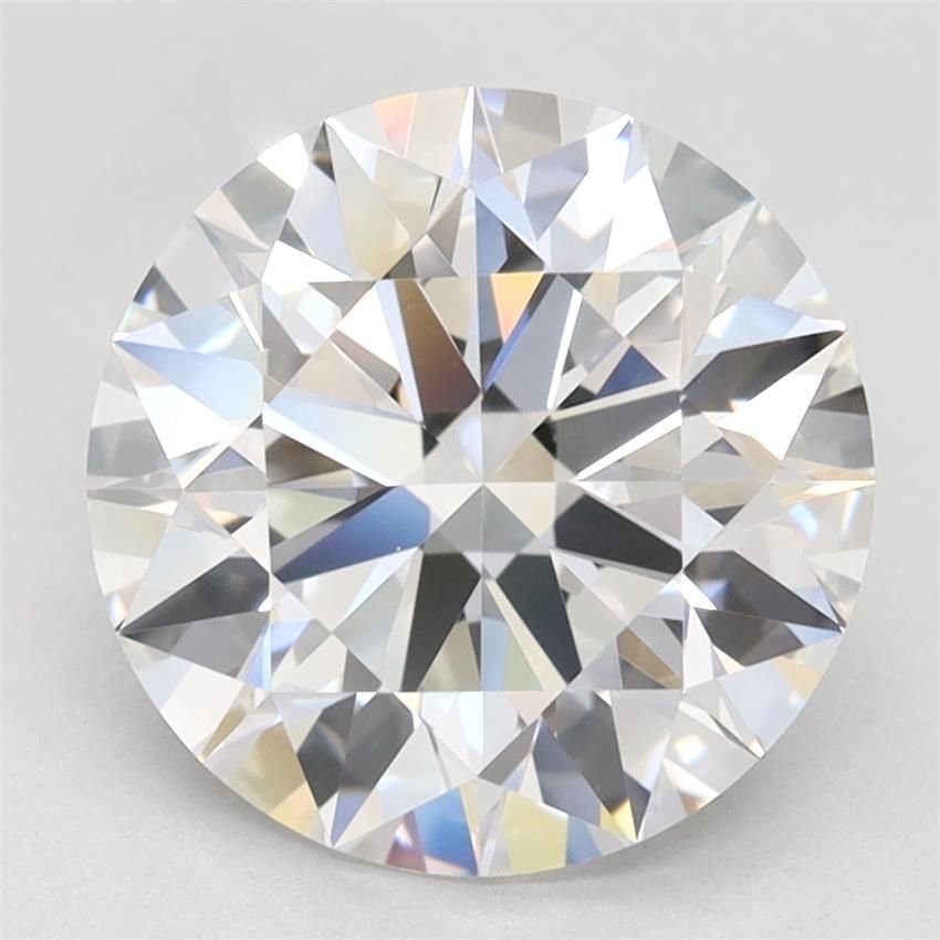 2.78ct D VVS1 Rare Carat Ideal Cut Round Lab Grown Diamond