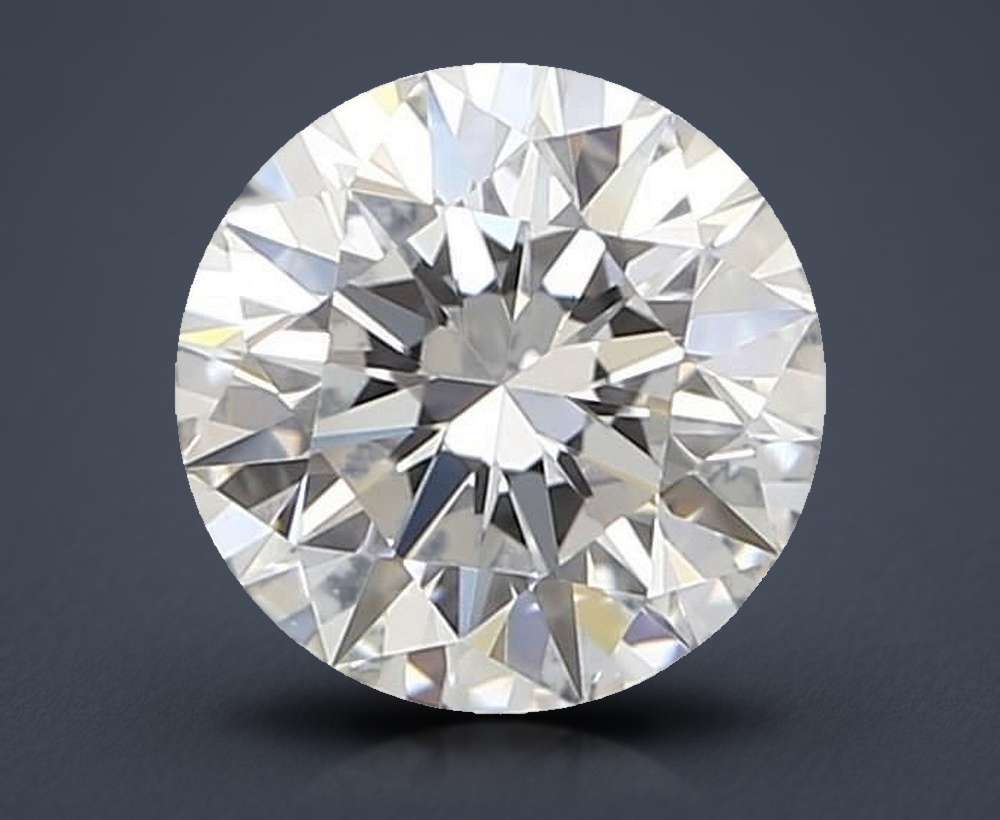0.51 Carat Round Natural Diamond