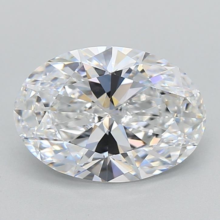 2.11ct D VVS1 Rare Carat Ideal Cut Oval Lab Grown Diamond