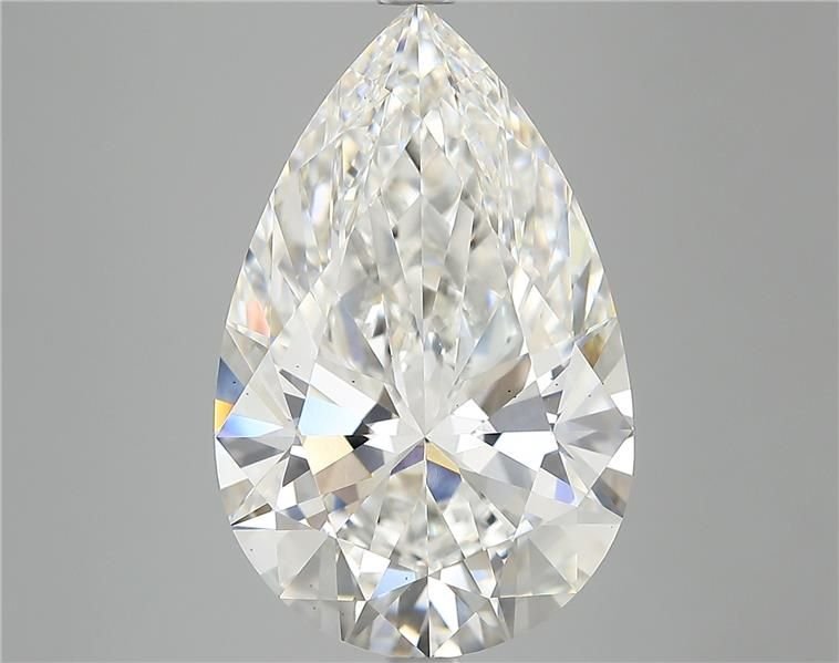 7.03 Carat Pear Lab Diamond