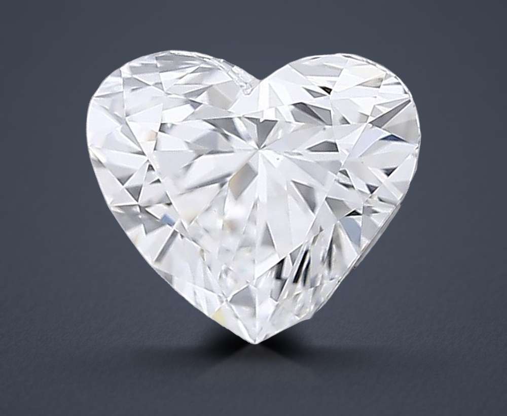 0.71 Carat Heart Lab Diamond