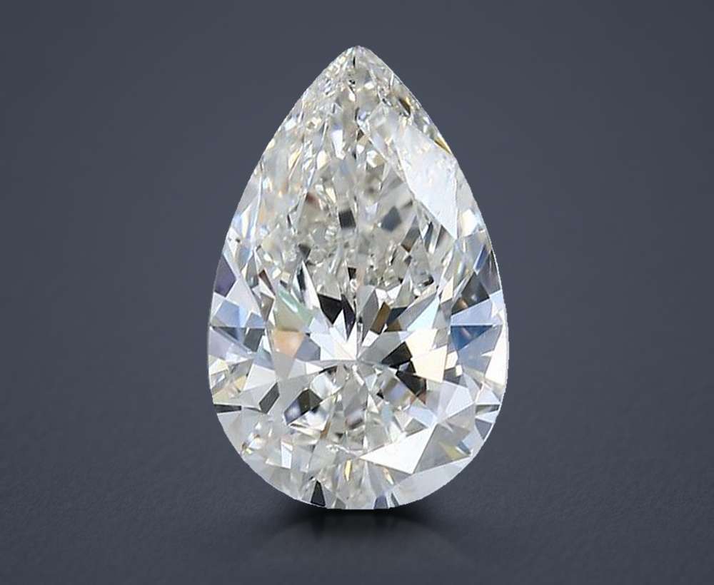 2.50 Carat Pear Natural Diamond